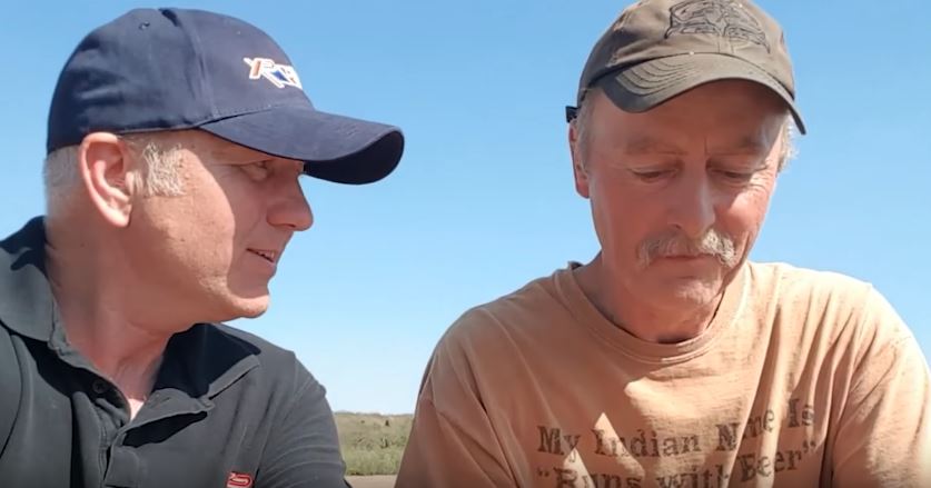 Gary interviews Darcy who found ancient coins while metal detecting in the UK