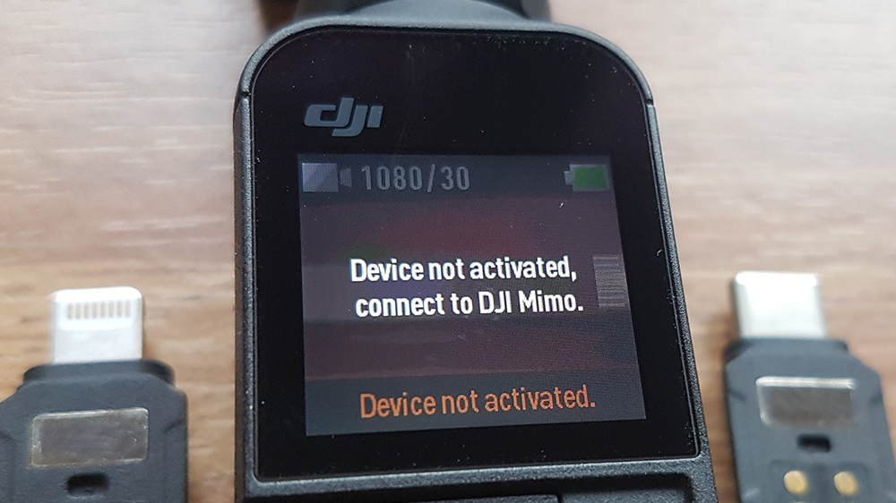 You can not use the DJI Osmo Pocket without using a compatible smart phone